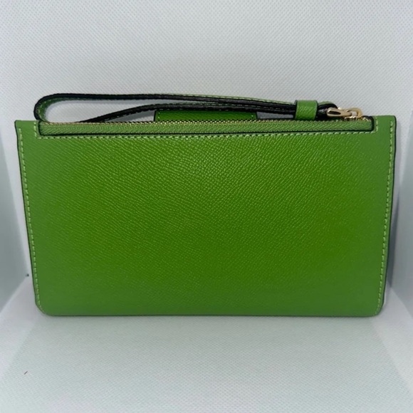 Coach Green Wristlet Wallet - Picture 4 of 6